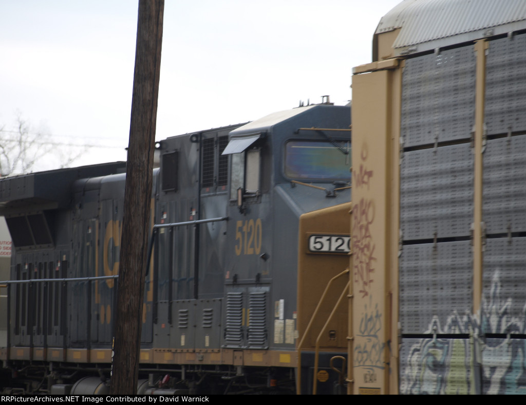 North-bound cargo train